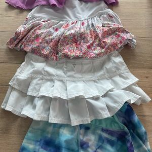 5 girl’s name brand tennis skirts
